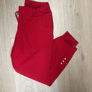 Heart soul scrub pants